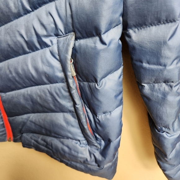 Spyder Mens Navy Grand Down Quilted Jacket-Size M - Picture 2 of 8